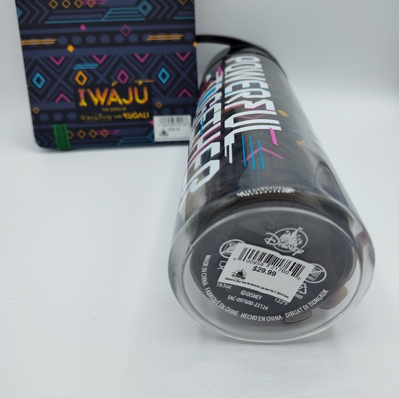Disney Parks Iwájú Journal Notebook w/ Gecko Charm & Tumbler Limited Release - Picture 3 of 6
